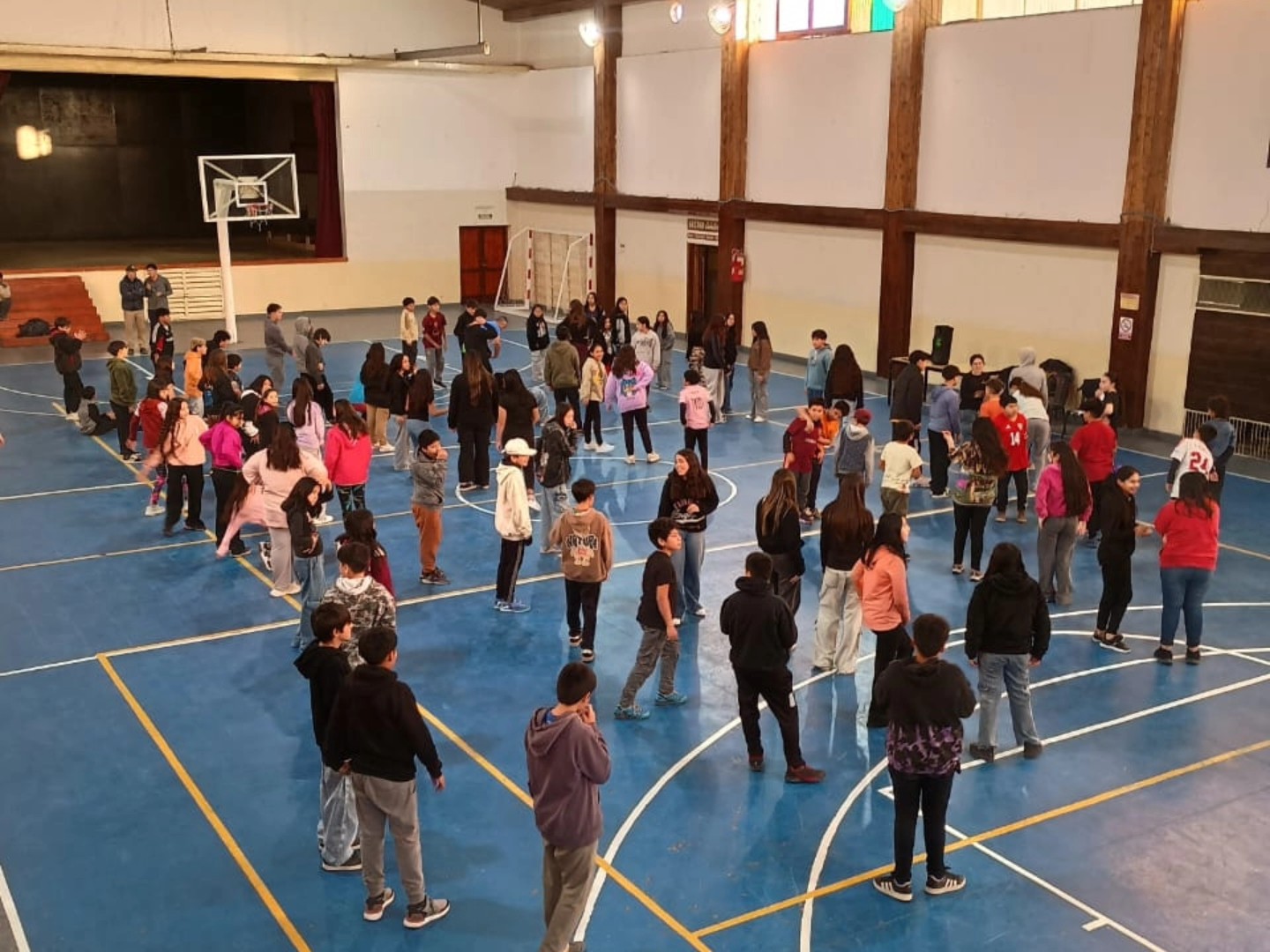 Encuentro educación física